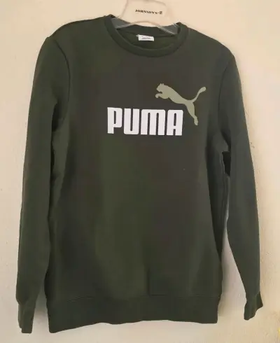 Polerón verde Puma para hombre - miniatura 1