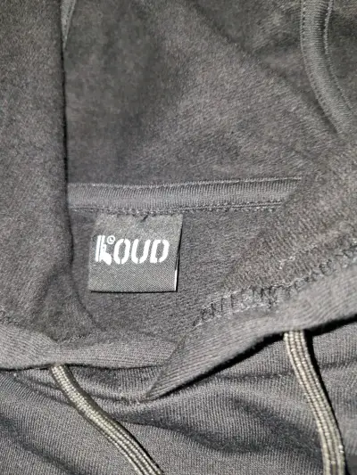 Polerón con capucha negro Loud para hombre - miniatura 3
