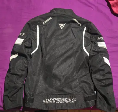 Chaqueta de motowolf de verano mujer - miniatura 2