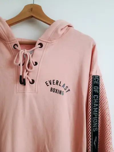 Polerón Everlast Boxing rosado con capucha - miniatura 2