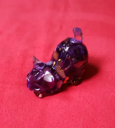 Figuritas decorativas de resina multicolor - miniatura 4
