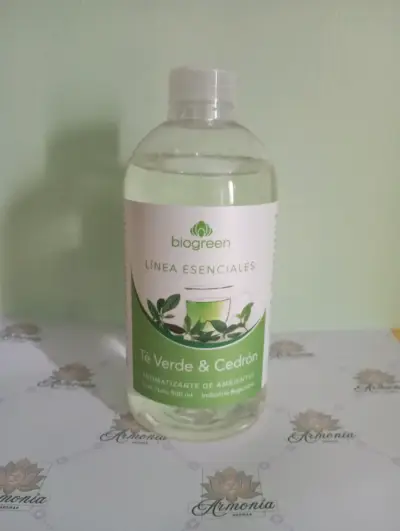 Aromatizante Biogreen Té Verde & Cedrón 500 ml - miniatura 1