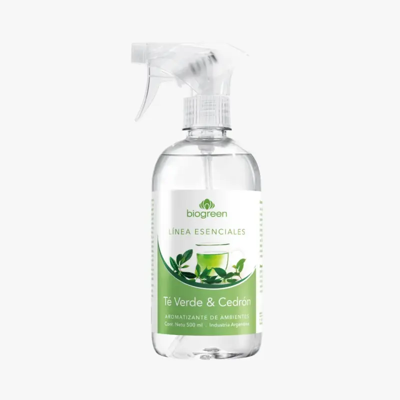 Aromatizante Biogreen Té Verde & Cedrón 500 ml - 2