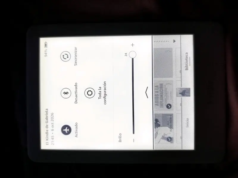 Kindle con funda protectora - 3