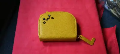 Billetera tarjetero con diseño de gato - miniatura 2