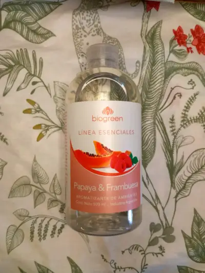 Aromatizante  Papaya y Frambuesa Biogreen 500 ml - miniatura 1