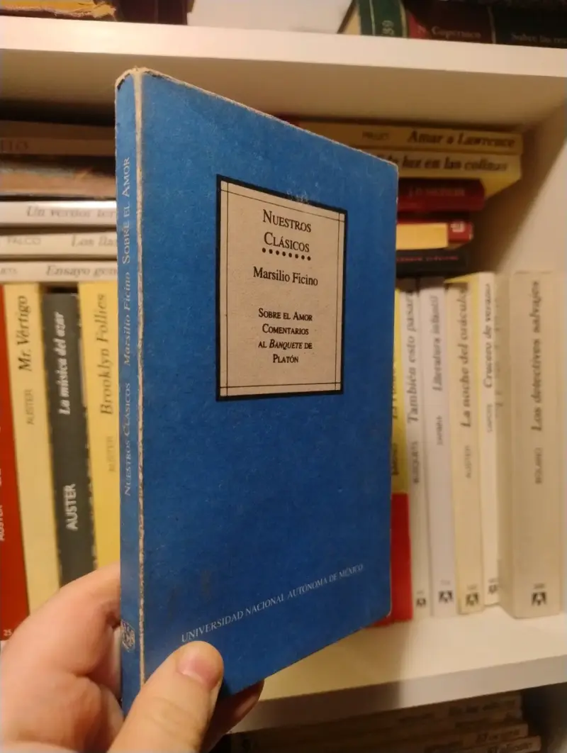 Libro 'Sobre el Amor' de Marsilio Ficino - 2