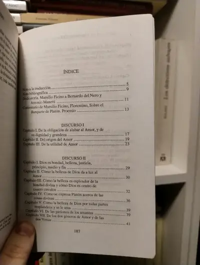 Libro 'Sobre el Amor' de Marsilio Ficino - miniatura 4