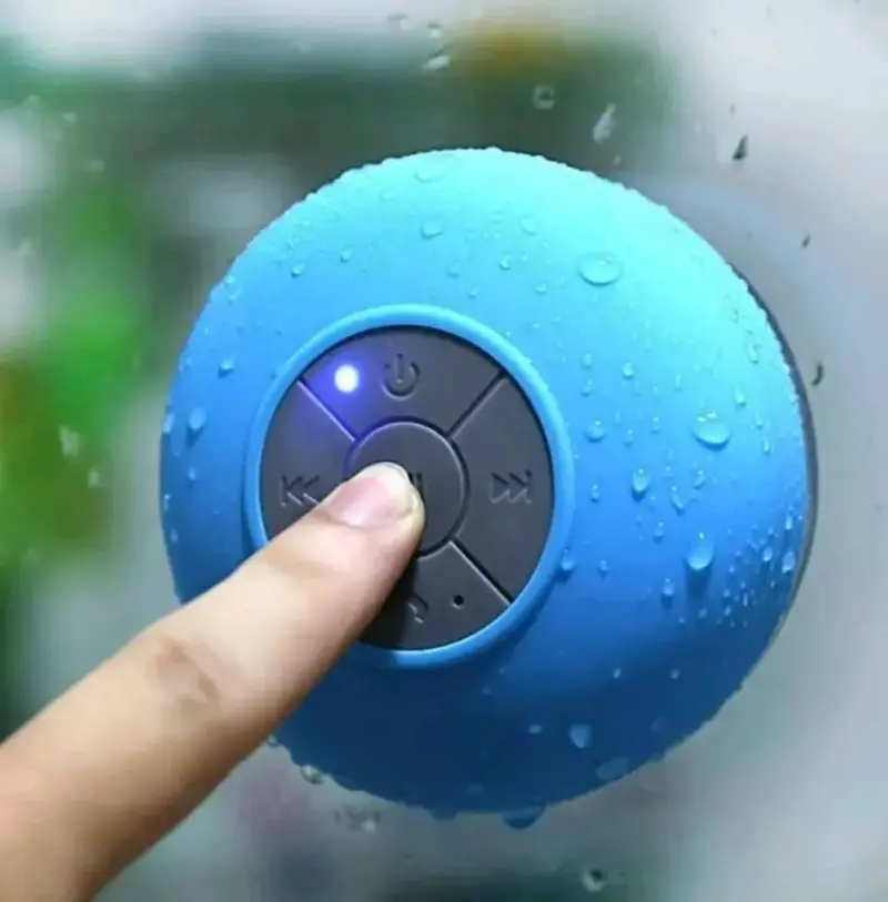 Parlante Bluetooth impermeable para ducha