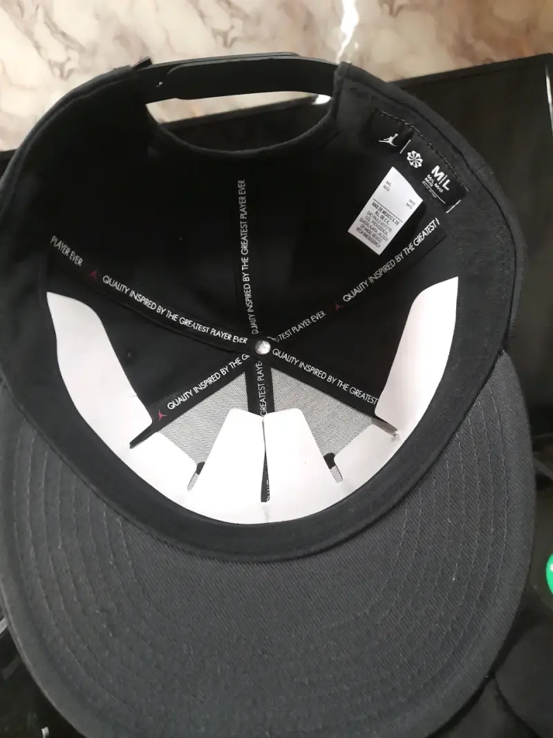 Gorra negra Jordan Pro Cap talla M/L - 2