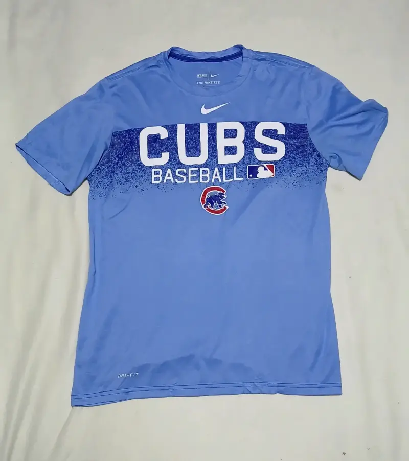 Polera Nike Cubs Baseball azul talla m
