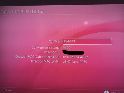 Consola PS4 con control y cable de poder - miniatura 6