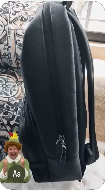 Mochila Michael Kors negra elegante - miniatura 4