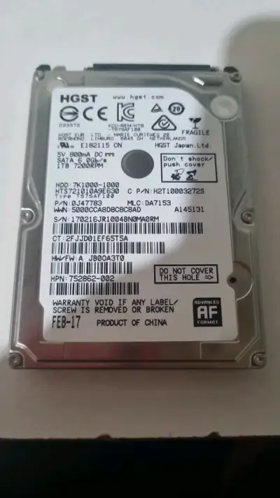 Disco duro HDD 1TB 7200RPM SATA - miniatura 1
