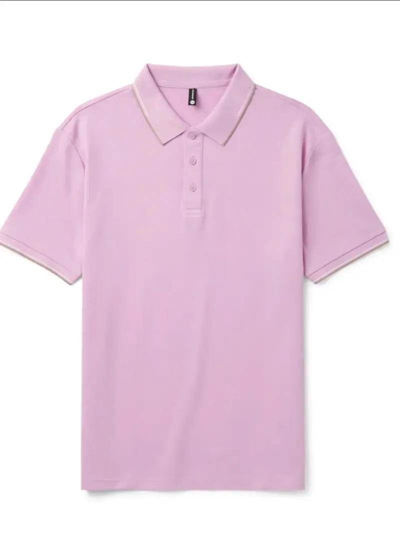 Polera tipo polo en varios colores