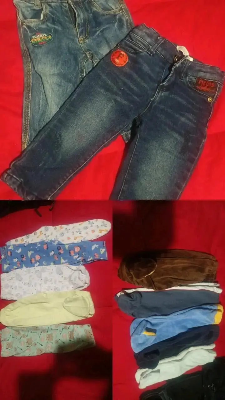 Lote de ropa para bebé con enteritos y pantalones - 3