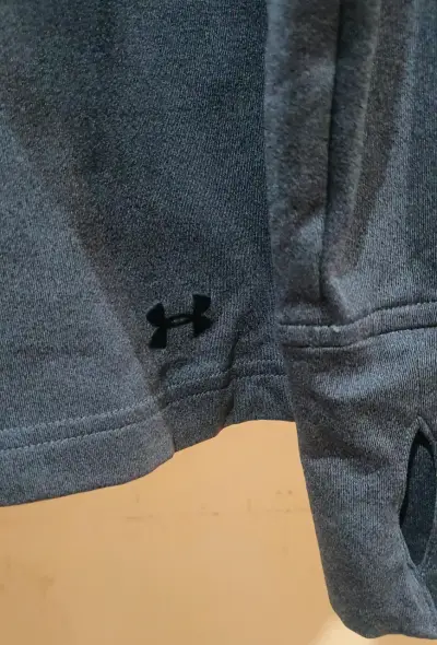 Polerón con capucha Under Armour ColdGear gris - miniatura 2