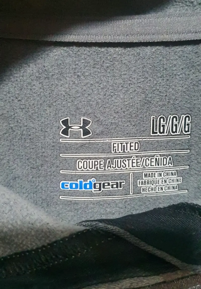 Polerón con capucha Under Armour ColdGear gris - 3