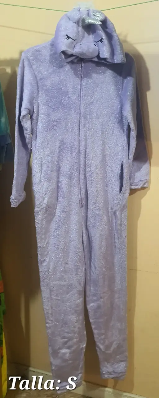 Pijama enterizo de animales talla S - 5