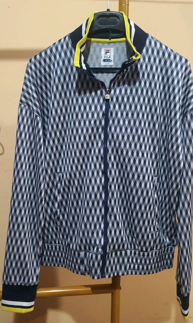 Chaqueta deportiva Fila estampada azul - 2