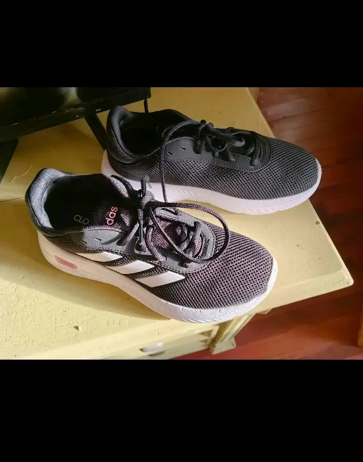 Zapatillas deportivas negras Adidas Cloudfoam - 1