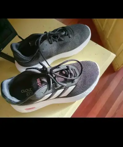 Zapatillas deportivas negras Adidas Cloudfoam - miniatura 3