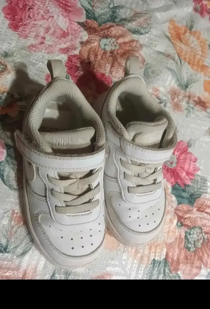 Zapatillas deportivas blancas para niños talla 25 - 2