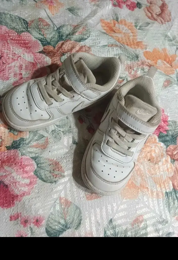 Zapatillas deportivas blancas para niños talla 25 - 3
