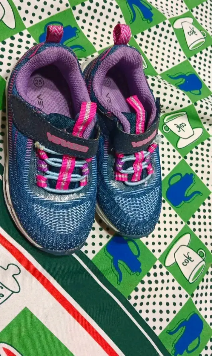 Zapatillas deportivas infantiles azules talla 25 - 1