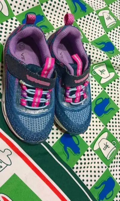 Zapatillas deportivas infantiles azules talla 25 - miniatura 1