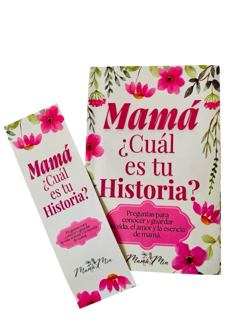 Libro Mamá ¿Cuál es tu Historia? con Separador