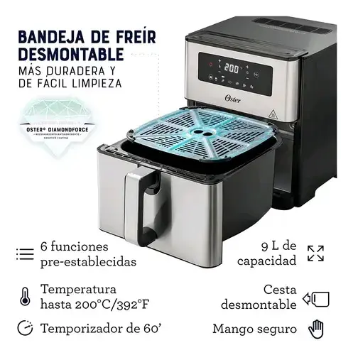 Freidora de Aire Oster 9L - 3