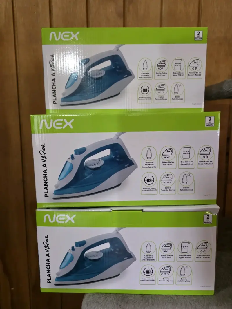 Plancha a vapor Nex con función autolimpieza - 2