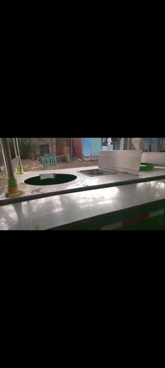 Carro de Comida Rápida Verde - 5