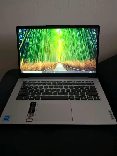 Laptop Lenovo Intel Celeron N4500 4GB RAM 116GB SSD - miniatura 1
