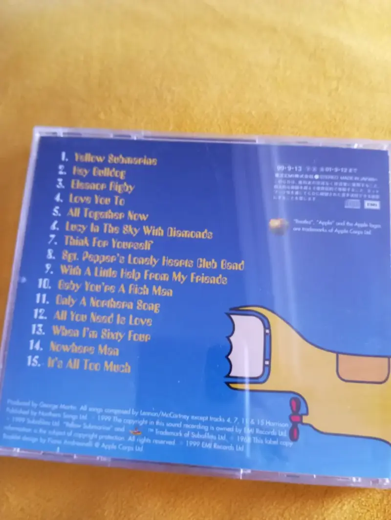 CD The Beatles - Yellow Submarine Songtrack (Edici - 2