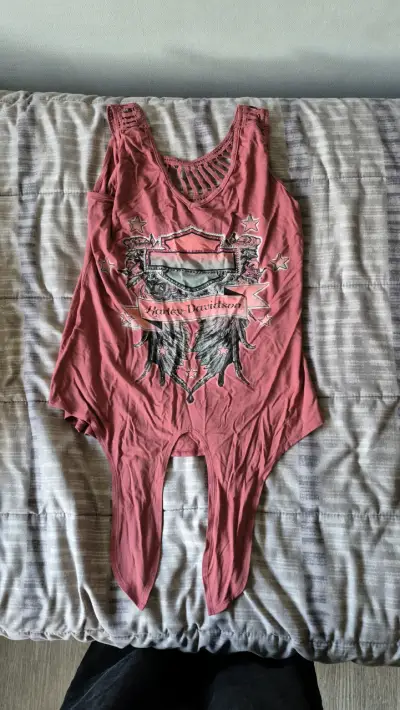 Polera sin mangas Harley Davidson Talla M De Mujer - miniatura 1