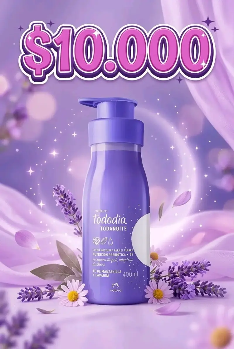 Crema Corporal Natura Tododia Todanoite 400ml