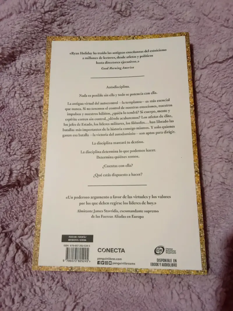 Libro 'La Disciplina Marcará Tu Destino' de Ryan Holiday - 2