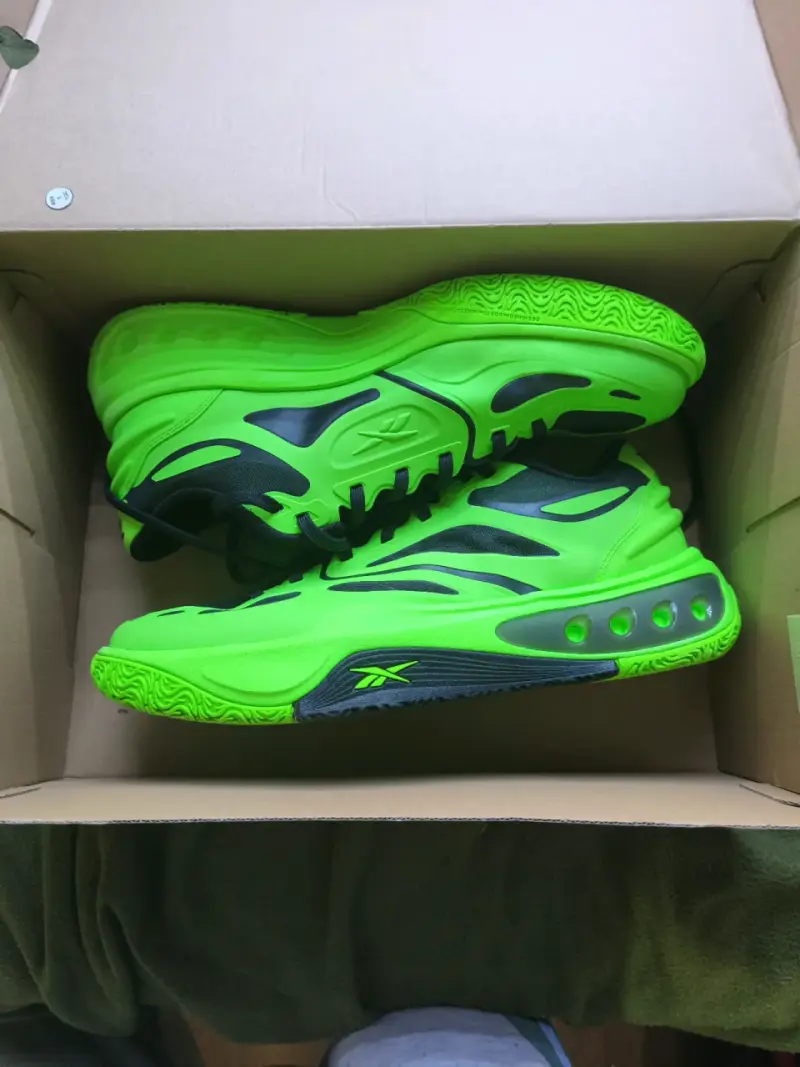 Zapatillas deportivas verdes Reebok para hombre - 2