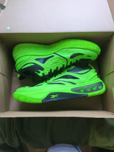 Zapatillas deportivas verdes Reebok para hombre - miniatura 2