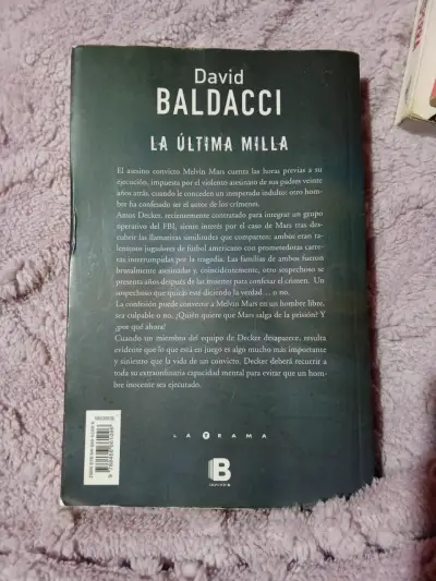 Libro 'La Última Milla' de David Baldacci - miniatura 2