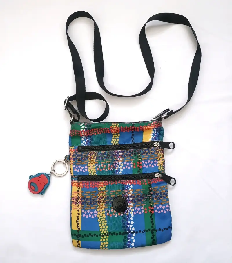 Bolso cruzado Kipling multicolor - 2