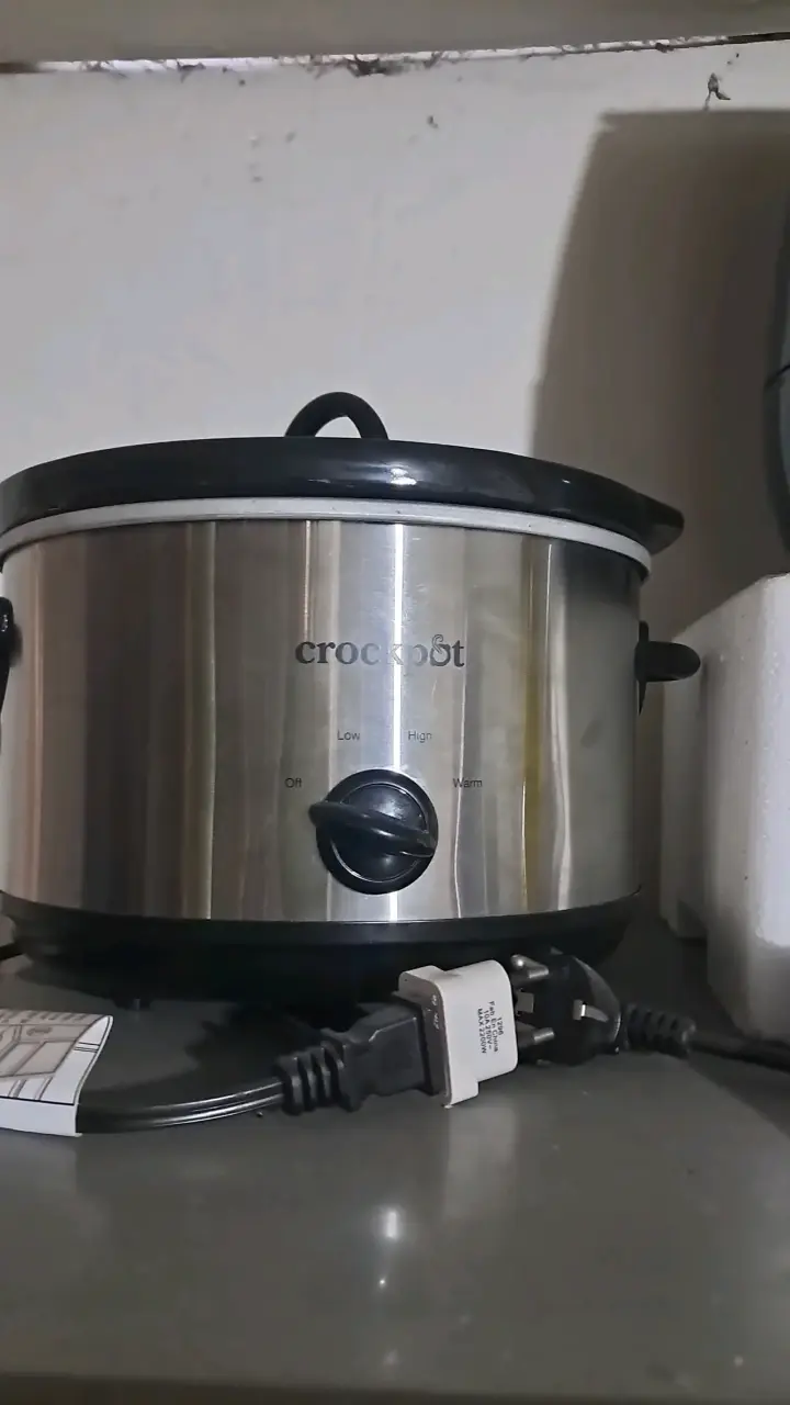 Olla de cocción lenta Crock-Pot de acero inoxidable