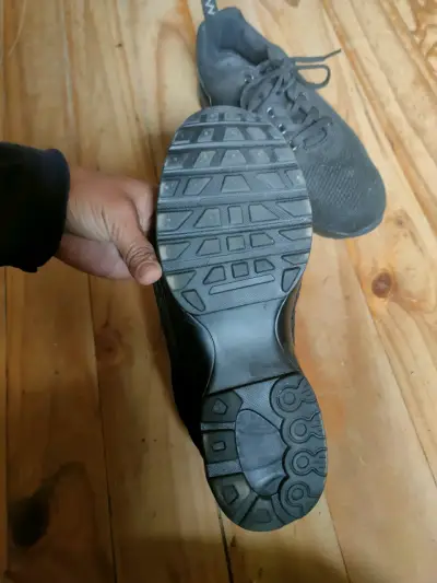 Zapatillas de seguridad negras para mujer talla 40 - miniatura 2