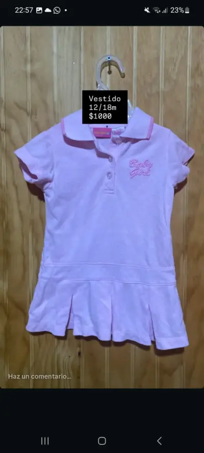 Polera azul para niña George T3-4 años - miniatura 2