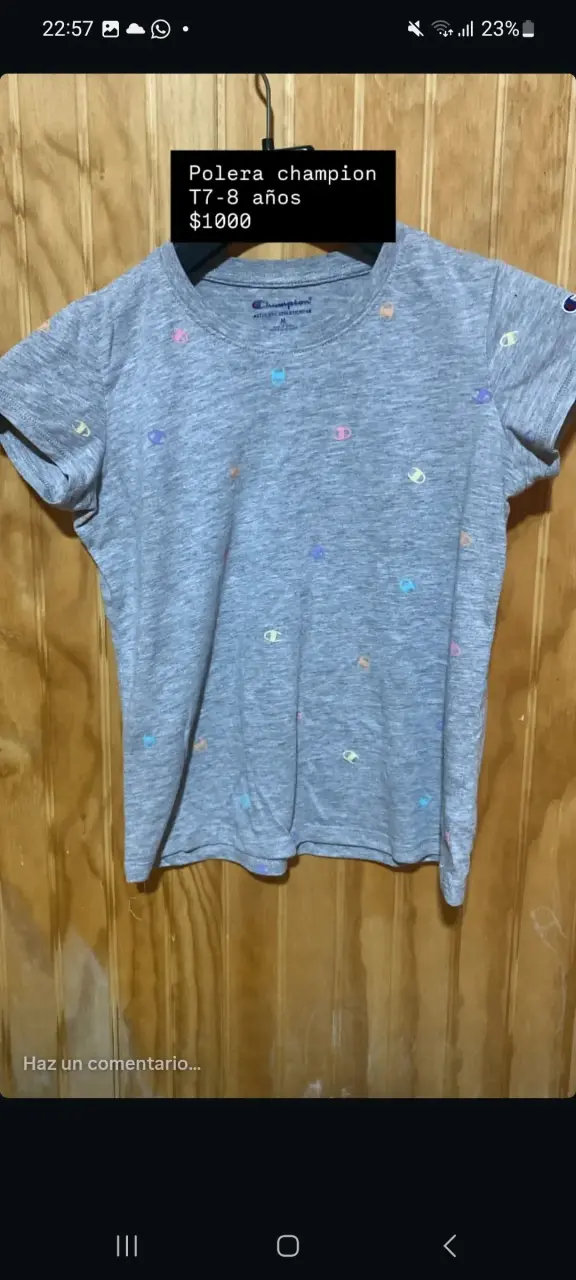 Polera azul para niña George T3-4 años - 4