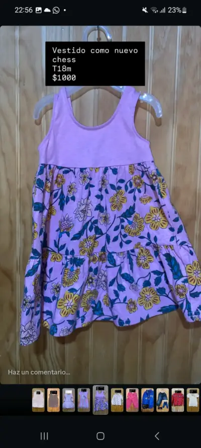 Polera azul para niña George T3-4 años - miniatura 6
