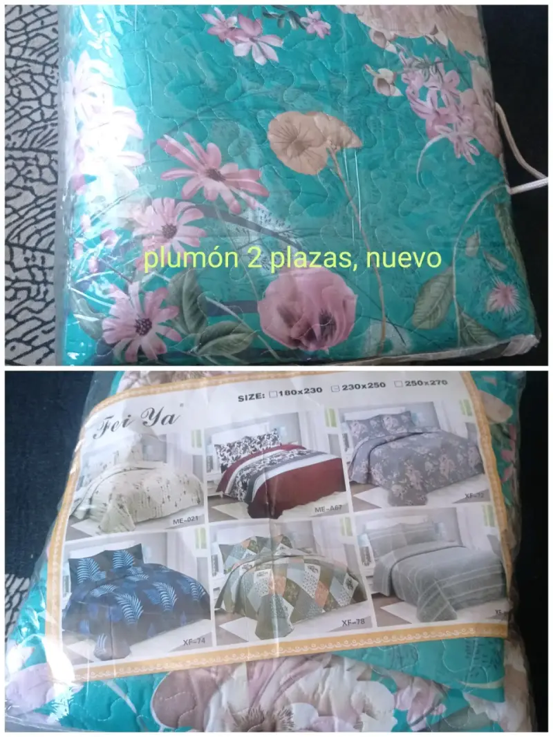 Plumón 2 Plazas Floral Nuevo - 1