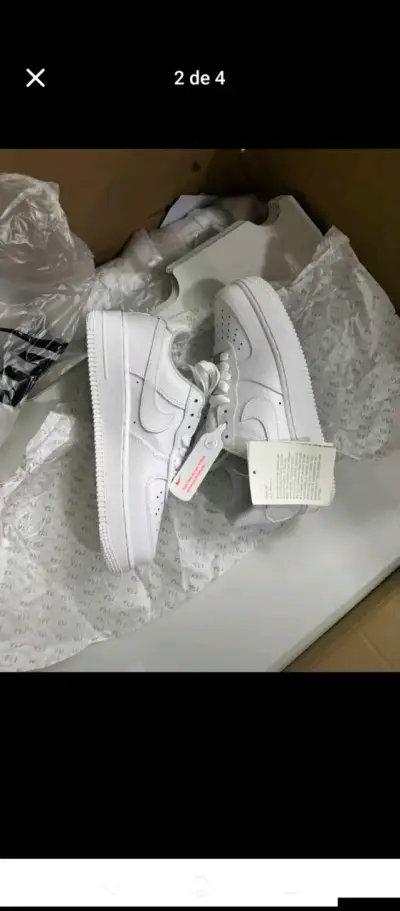 Zapatillas deportivas blancas Nike G5 - miniatura 1